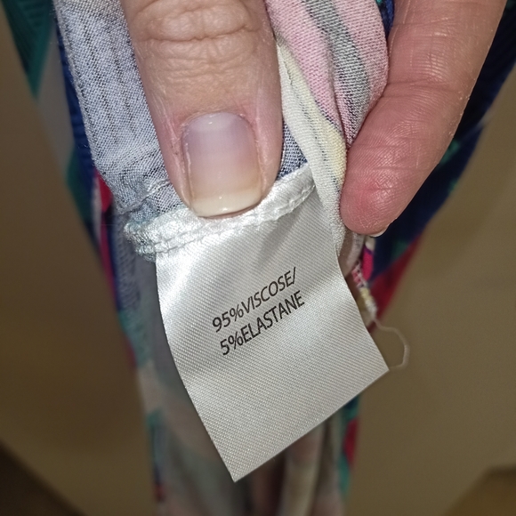 CROSSROADS Maxi Dress Geometric Pattern - Picture 5 of 6